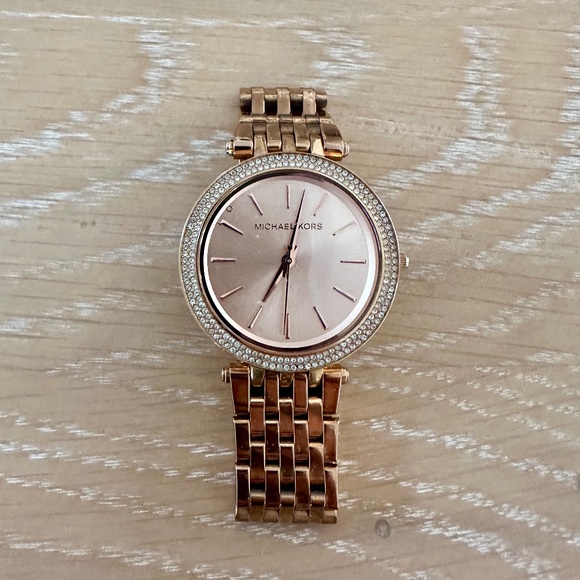 Michael Kors Women's Darci Rose Gold-Tone Stainless Steel Bracelet Watch 39mm - Picture 5 of 5